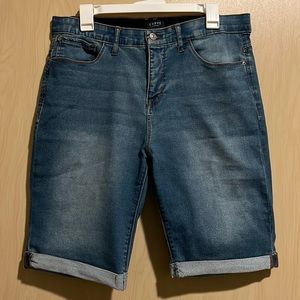 Cute Curve Appeal Jean Biker Short